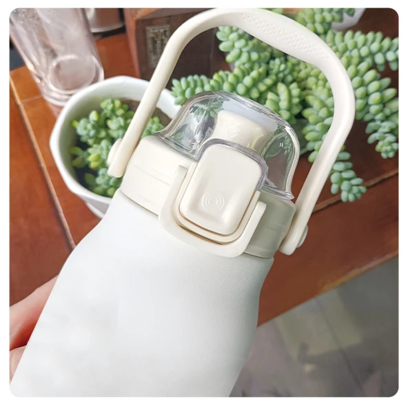 1300ML Paslanmaz Çelik Termos - Outdoor Spor Su Şişesi - 6