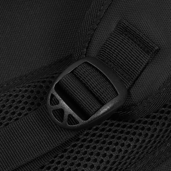 Oxford Kumaş Sırt Çantası - Siyah - 30.5x46x17 cm - 9