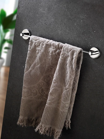 SAS Banyo Lavabo Mutfak Havlu Askılığı KROM Uzun Boy  S-101