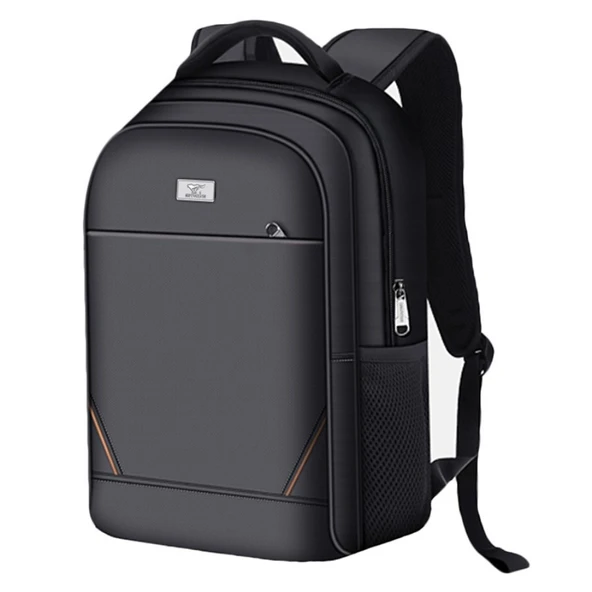 Oxford Kumaş Sırt Çantası - Siyah - 30.5x46x17 cm