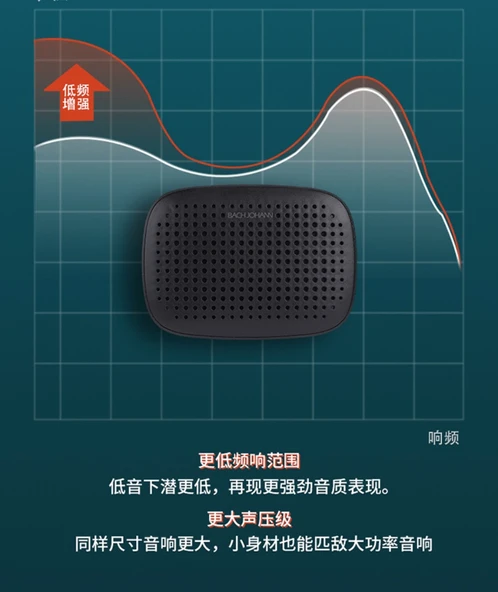 Bluetooth Hoparlör - Taşınabilir - Siyah - 6