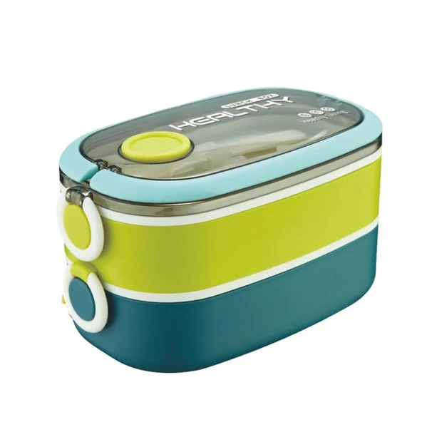 Bento Kutusu Seti - Üç Parça Set D - Plastik - 3
