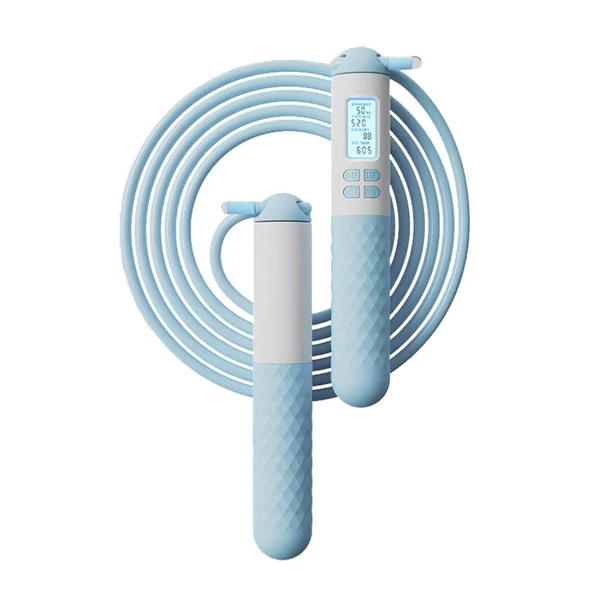 Akıllı Sayma Atlama İpi - 4.5mm*3m Çelik Halat