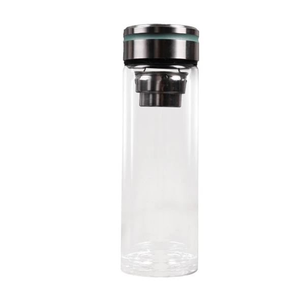 Çift Katmanlı Cam Bardak - Filtreli - 300ML