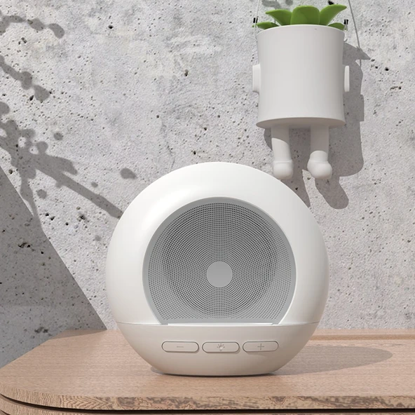 Akıllı Bluetooth Hoparlör ve Alarm - Siyah - 8