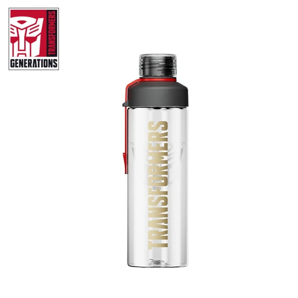 Transformers 750mL Spor Su Şişesi - Polipropilen Kapak, Polikarbon Gövde