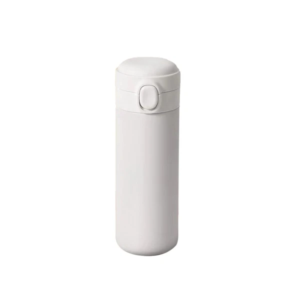 Paslanmaz Çelik Termos - Bezelye Desenli - 300ML