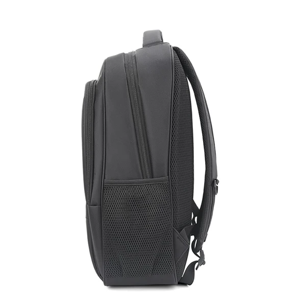 Su Geçirmez Oxford Kumaş Laptop Sırt Çantası - Siyah - 33x44x15cm - 3