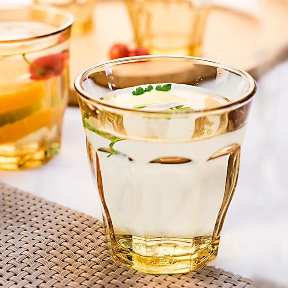 3 Parça Kristal Saklama Kabı Seti (5.5 inç Kase, 7 inç Tabak, 270ml Bardak) - 4