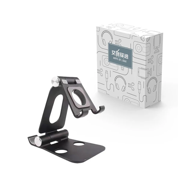 Çift Fonksiyonlu Masaüstü Telefon/Tablet Standı - 7.9 inçe Kadar - 125g - 3
