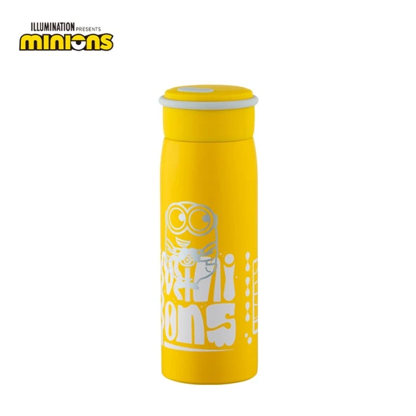 Minions Desenli Paslanmaz Çelik Termos Bardak - 380ml