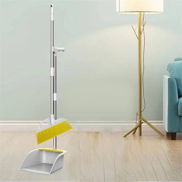 Temizlik Fırçası ve Faraş Seti - 90cm Fırça, 82cm Faraş - 5