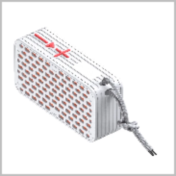 Masaüstü Stereo Bluetooth Hoparlör - Siyah - 2