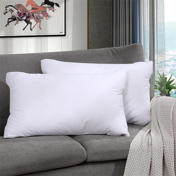 Polyester Yastık Seti - 74x48 cm - 2 Adet - 5