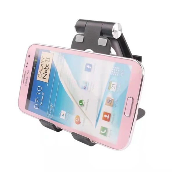 Çift Fonksiyonlu Masaüstü Telefon/Tablet Standı - 7.9 inçe Kadar - 125g - 5