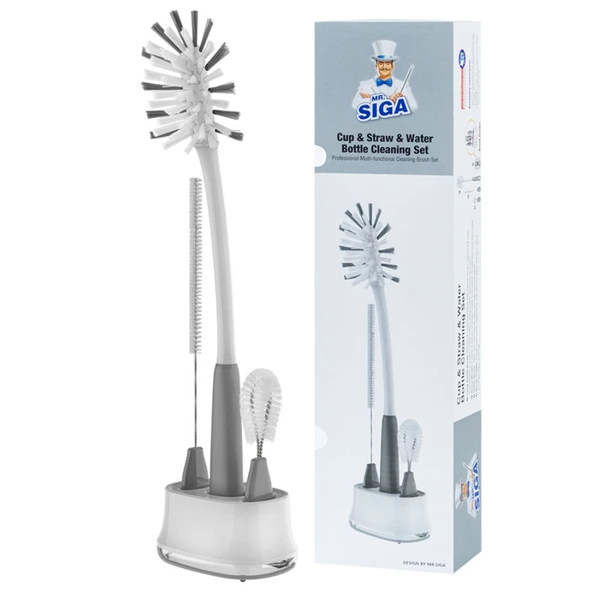 Bardak Fırçası 3'lü Set - Renkli Kutu - 6