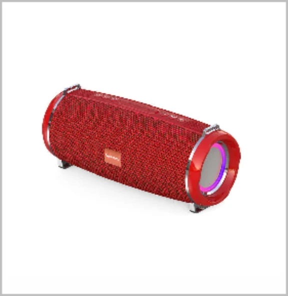 Kumaş Bluetooth Hoparlör - Kırmızı