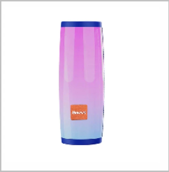 Masaüstü Bluetooth Hoparlör - Mavi - Renkli