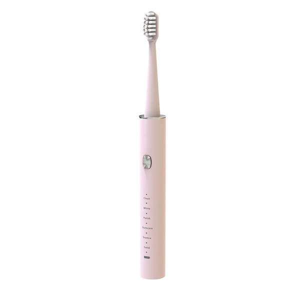 Sonic Elektrikli Diş Fırçası - Pembe ABS Dupont Kıl