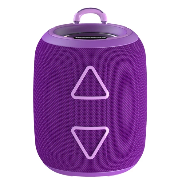 Masaüstü Bluetooth Hoparlör - Gri - Renkli Işıklandırmalı - 4