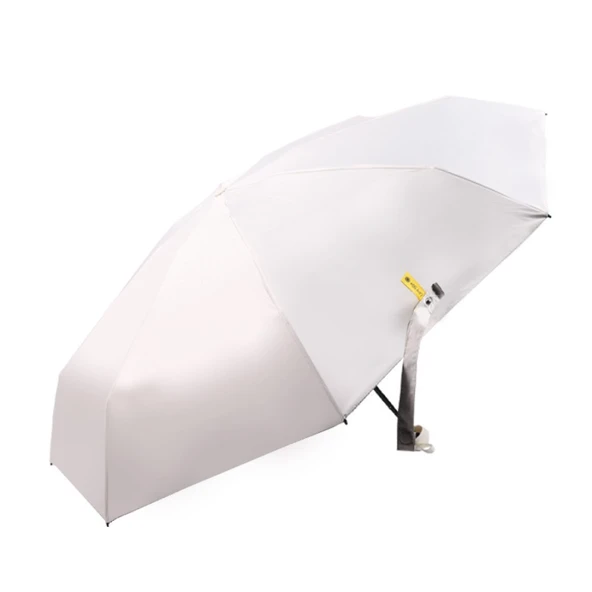 Çelik İskeletli Fiberglas 5 Katlı Kapsül Şemsiye - 54*8K, 95cm Çap, 18cm Katlanmış
