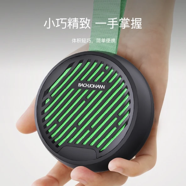 Kablosuz Bluetooth Hoparlör - Beyaz Yeşil - 8