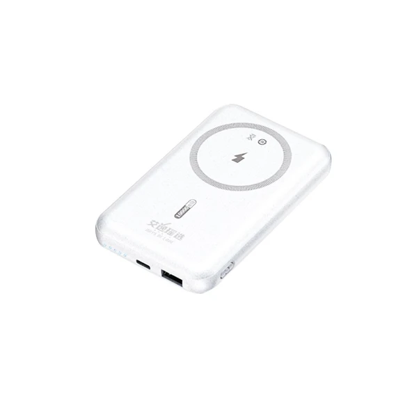 10000mAh Manyetik Kablosuz Hızlı Şarj Powerbank - 113.5*70*17mm