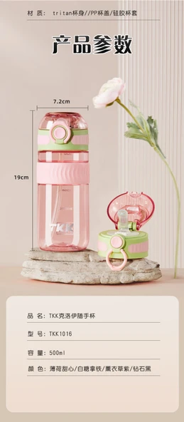 Pipetli Bardak - Elmas Siyahı - 500ML - 7