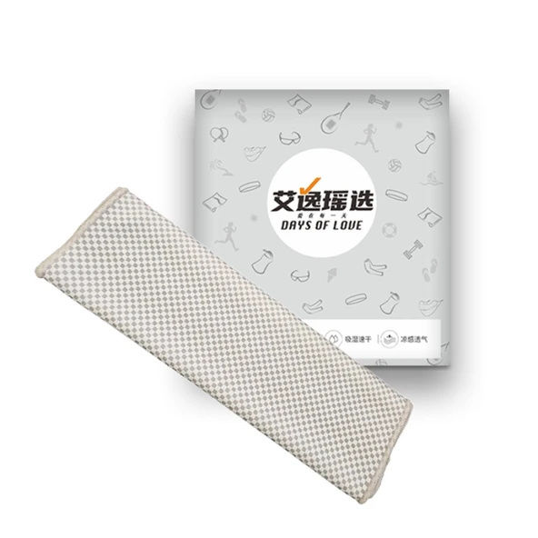 Bambu Kömürlü Spor Havlusu - 30x100cm - Emaye Gri - 2