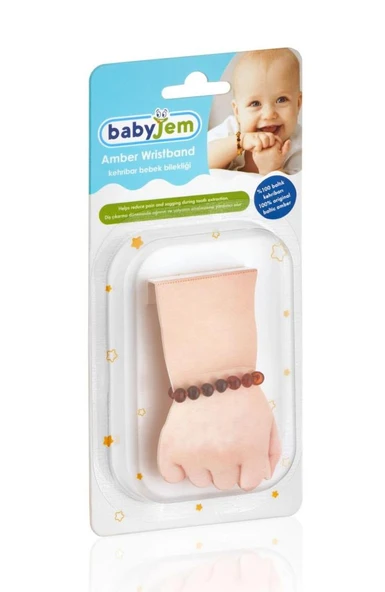 Kehribar Bebek Bilekliği 588 Multicolor