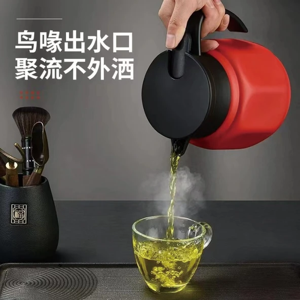 Çay Termosu - 800ML - Çay ve Su Ayırma Özellikli - Sıcaklık Göstergeli - 7