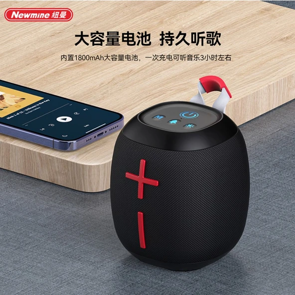 Renkli Bluetooth Hoparlör - Masaüstü - Gri - 10