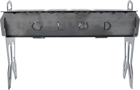 ASVERA 25x40 Portatif Katlanabilir Çelik Mangal | Pratik ve Dayanıklı Taşınabilir Mangal Keyfi - Resim 2