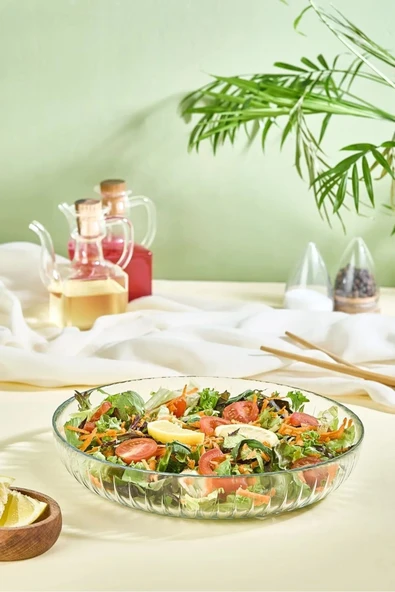 - Fenomen Cam Kase - 24 cm - Meyvelik - Salata Kasesi - 3