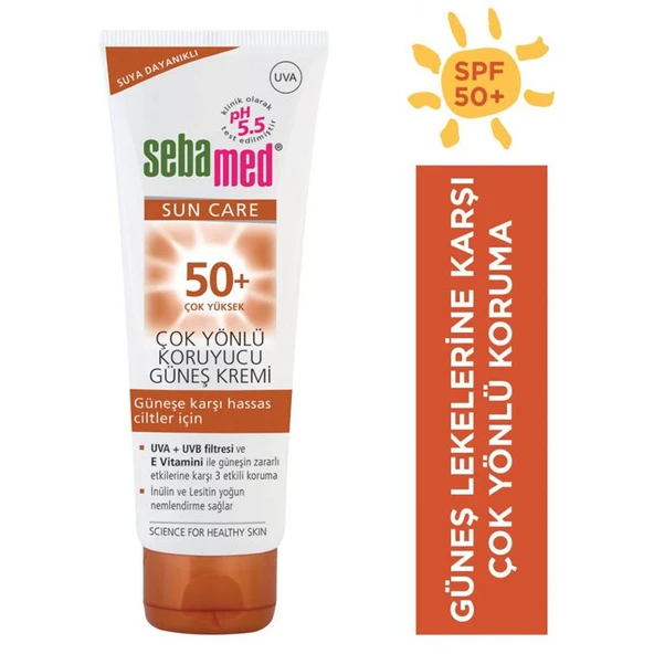 Sebamed Sun Care Çok Yönlü Koruyucu Güneş Kremi 75ML SPF 50+ Faktör (6 Lı Set) - 3