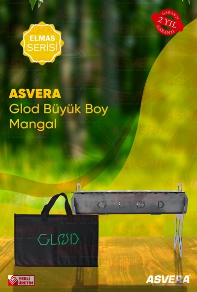 ASVERA 25x40 Portatif Katlanabilir Çelik Mangal | Pratik ve Dayanıklı Taşınabilir Mangal Keyfi ürün görseli