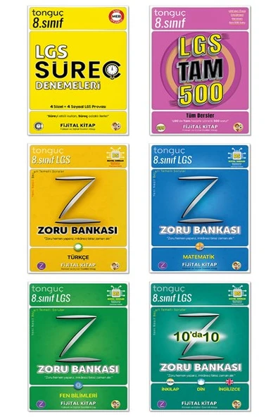LGS Kazandıran Set - 6 Kitap - Tonguç Yayınları