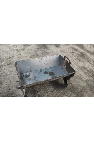 ASVERA 25x40 Portatif Katlanabilir Çelik Mangal | Pratik ve Dayanıklı Taşınabilir Mangal Keyfi - Resim 4