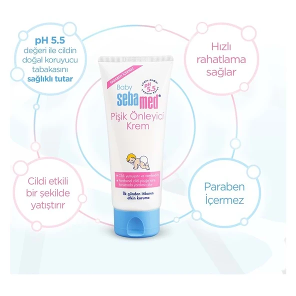 Sebamed Bebek Pişik Önleyici Krem 100ML + 50ML (Toplam 150ML) - 4