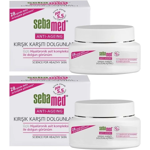 Sebamed Kırışık Karşıtı Dolgunlaştırıcı Antı-Ageıng Krem 50ML (2 Li Set) ürün görseli