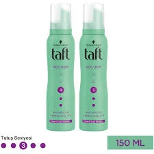 Taft True Volume Saç Köpüğü 150ml - 2'li Set Hacim Veric