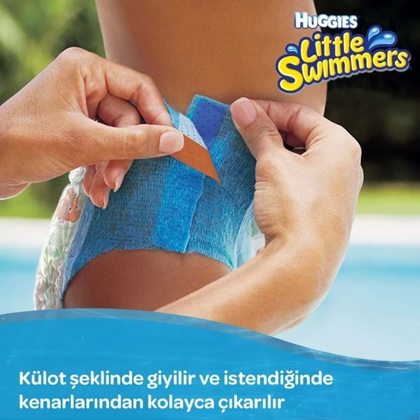 Huggıes Little Swımmers Mayo Bebek Bezi Beden:5-6 (12-18KG) 132 Adet (12PK*11) - Resim 5