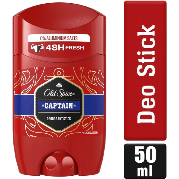Old Spice Captain Stick Roll-On Men/Erkek Deodorant 50ML (5 Li Set) - 4