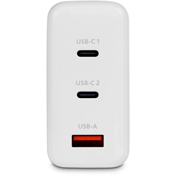 TTEC 2SCG04B Smart Charger Trio GA N 120W PD Seyahat Hızlı Şarj A leti 2 USB-C +USB-A - 2