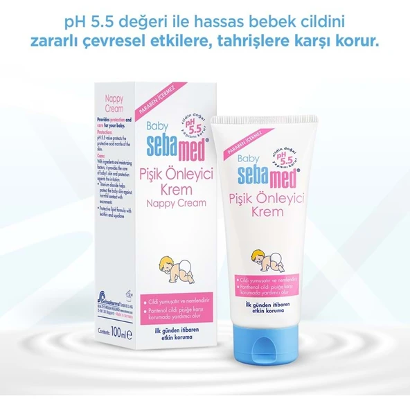 Sebamed Bebek Pişik Önleyici Krem 100ML + 50ML (Toplam 150ML) - 5