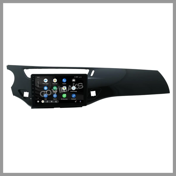 GOVİMAKS CITROEN C3 2010-2015 SİYAH 4 GB RAM 64 GB HAFIZA ANDROID MULTIMEDIA TEYP - 6