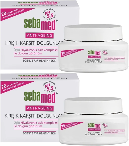 Sebamed Kırışık Karşıtı Dolgunlaştırıcı Antı-Ageıng Krem 50ML (2 Li Set)