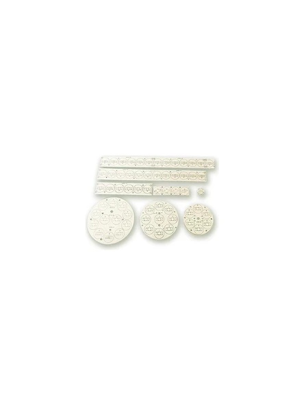 POWER LED PCB Sİ 12 Lİ YUVARLAK