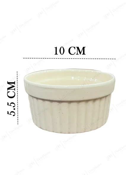 Sufle Kabı 6 Lı Seramik - 2