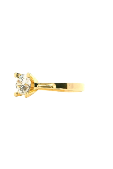 Cigold Tektaş Yüzük 14 Ayar Altın 1.44 Gr OA-K21301029222 - 4